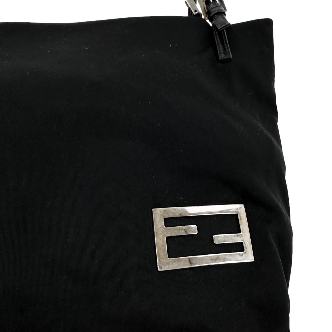 Fendi logo hotsell shoulder bag