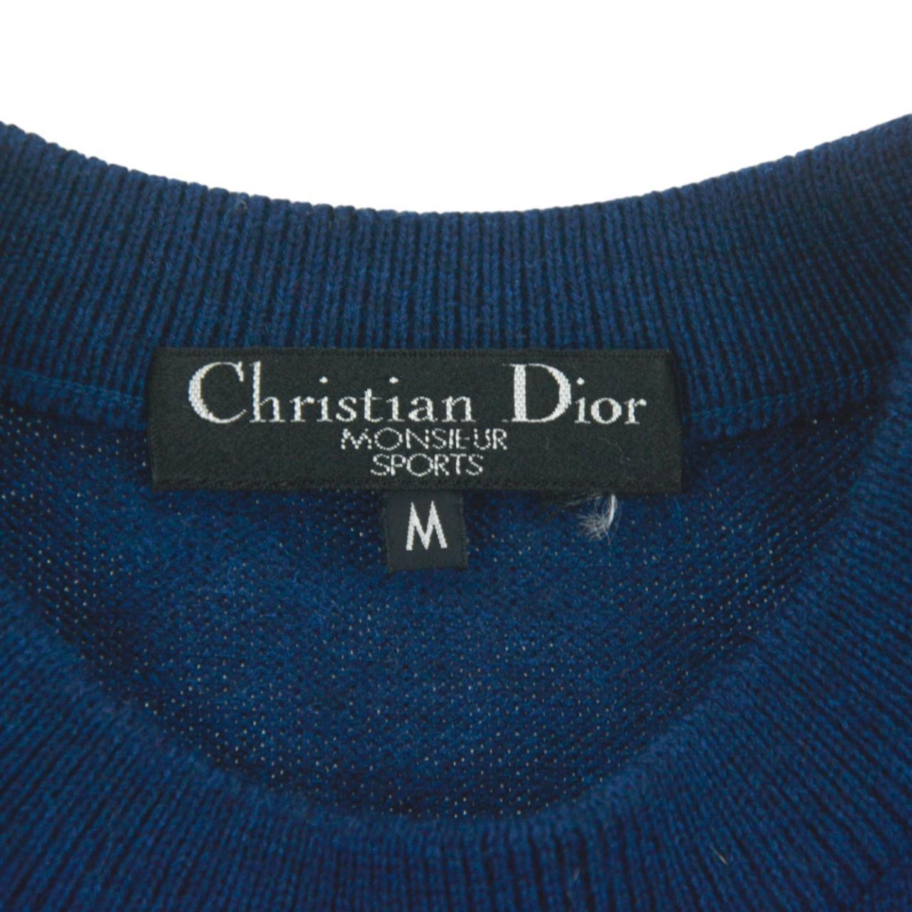 Vintage Christian Dior Knitted Jumper Size S - second wave vintage