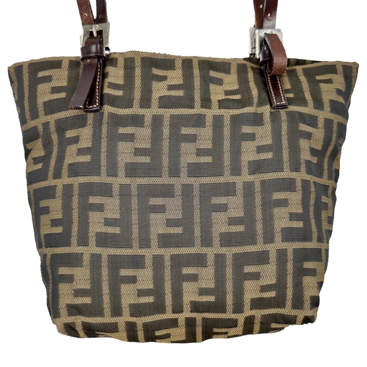 Vintage Fendi Monogram Shoulder Bag