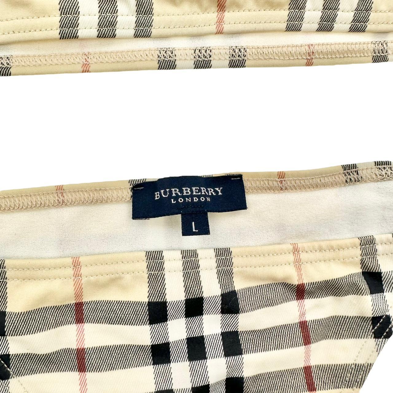 Burberry nova check bikini size L