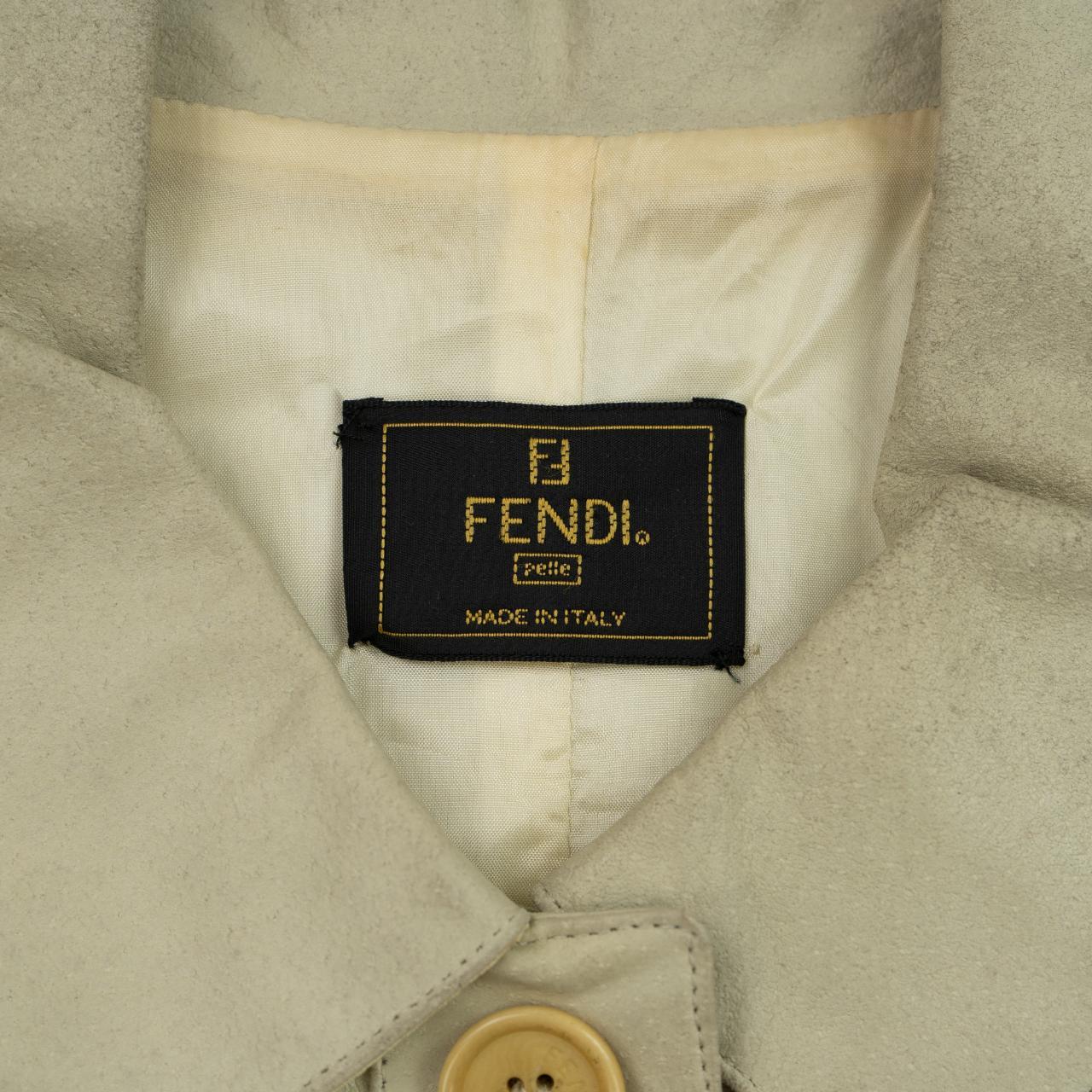 Vintage Fendi Vest Jacket Womens Size M