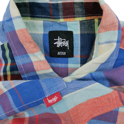 Vintage Stussy Checkered Shirt Size Size M 