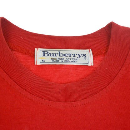 Vintage Burberry Crest Logo T Shirt Size S