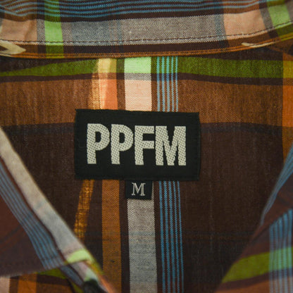 Vintage PPFM Button Up Check Shirt Size S