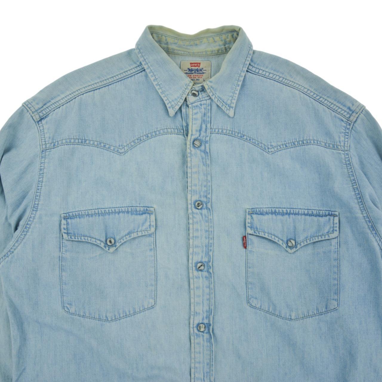 Vintage Levi Denim Shirt Size L