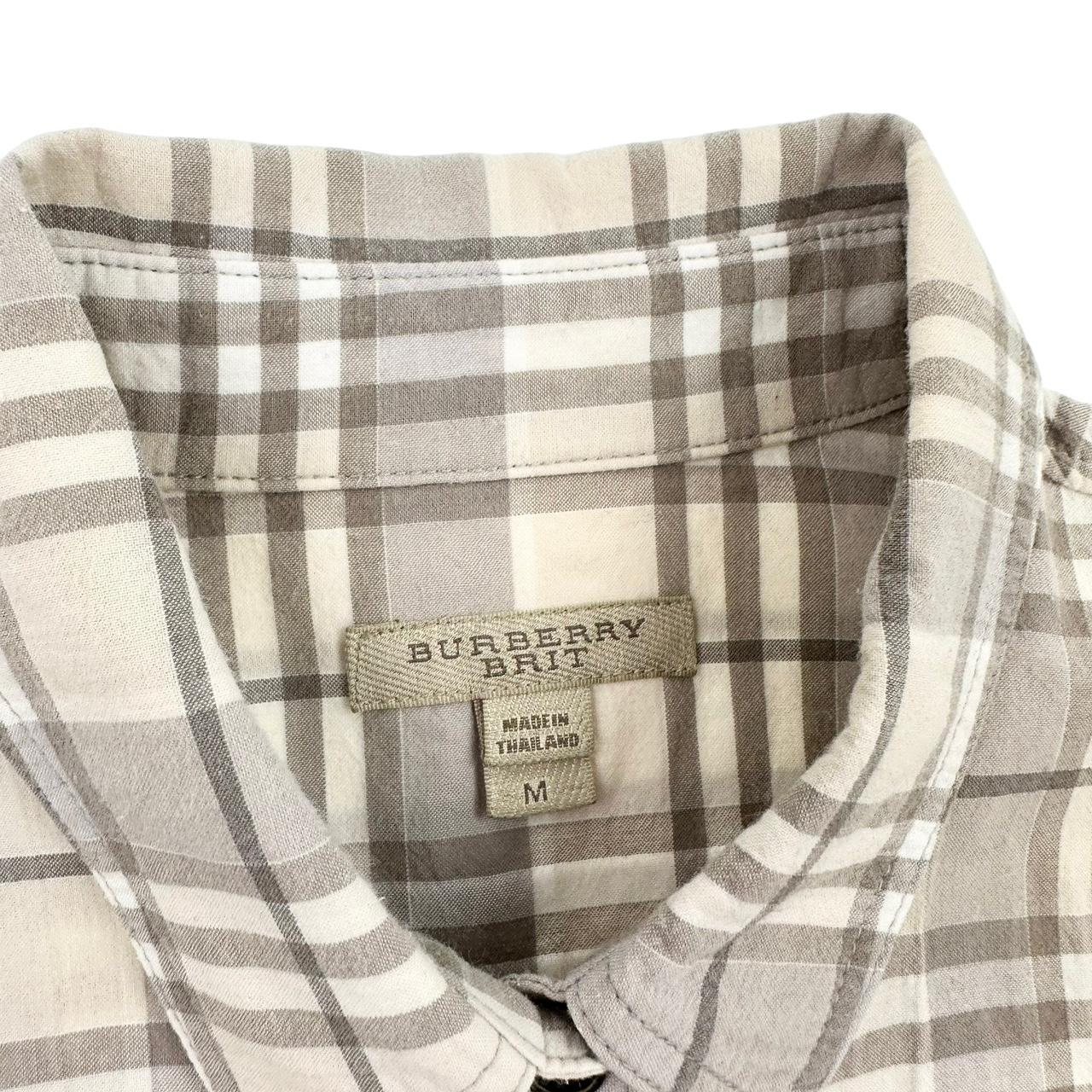 Burberry shirt size hotsell