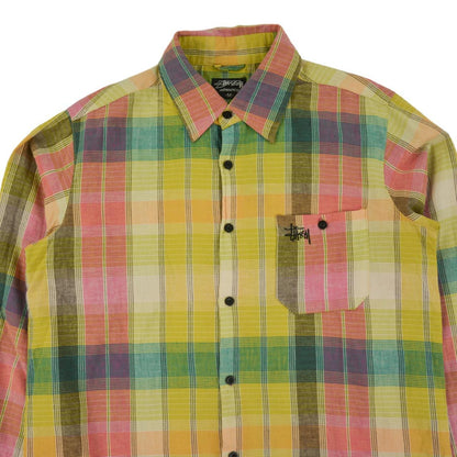 Vintage Stussy Check Shirt Size M