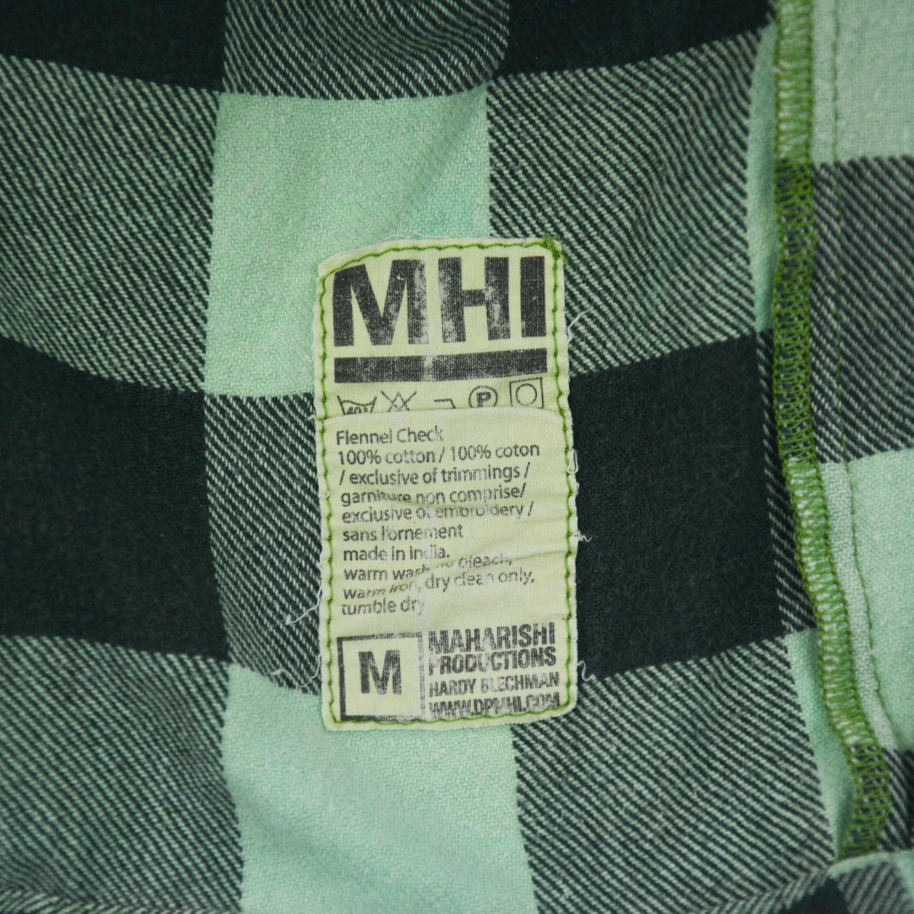 Vintage Maharishi Button Up Check Shirt Size M