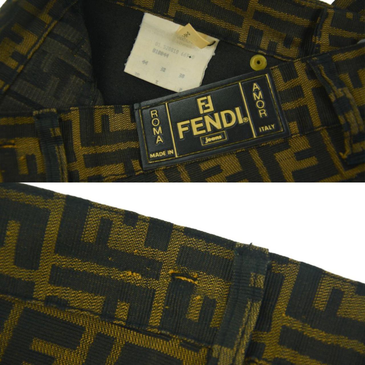 Vintage Fendi Monogram Trousers Women's Size W28