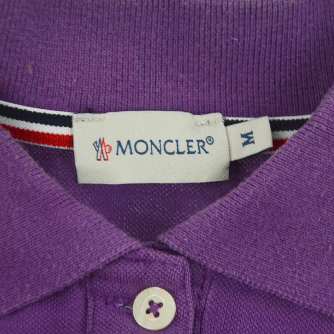 Purple moncler deals polo