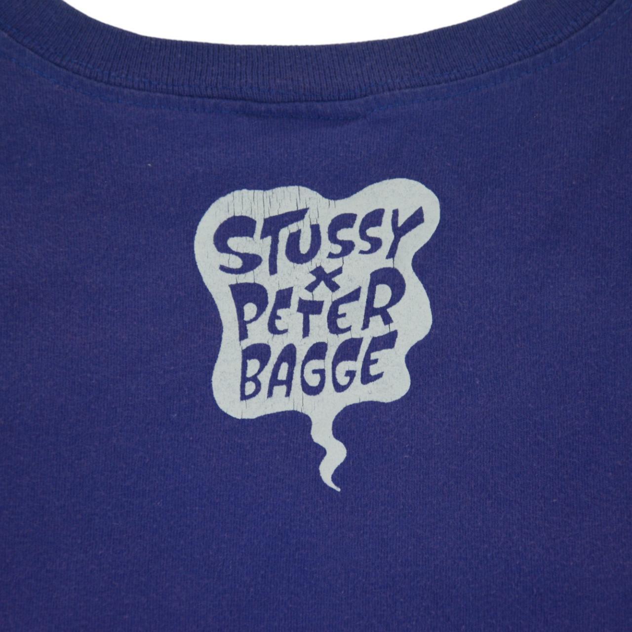 Vintage Stussy X Peter Bagge T Shirt Women's Size L