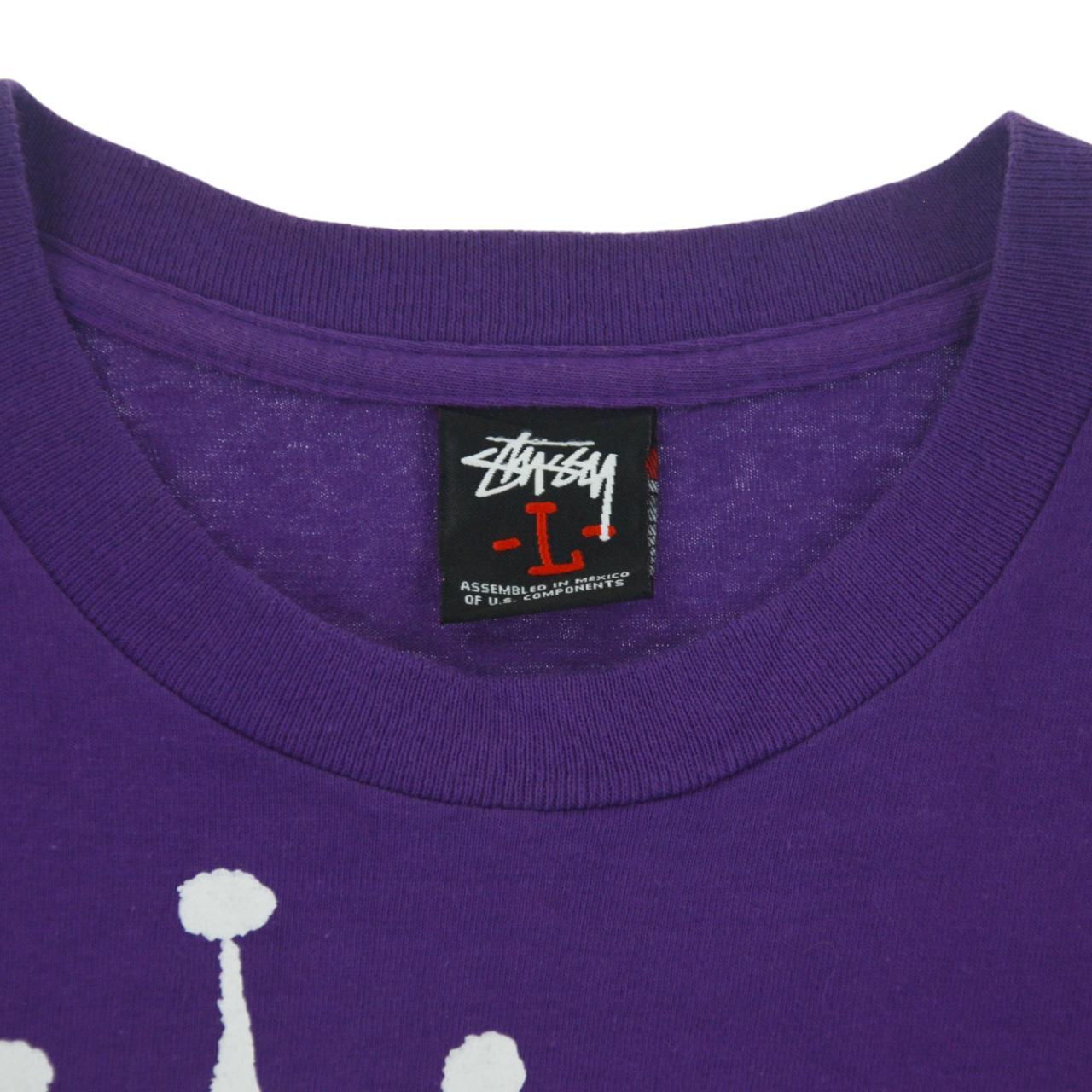 Vintage Stussy Graphic T Shirt Size L