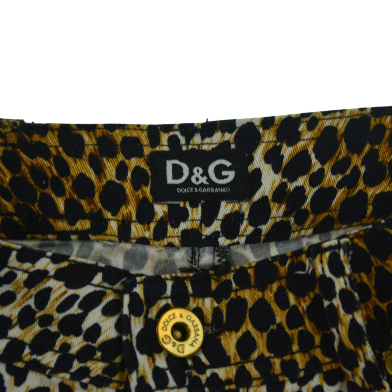 Vintage Dolce & Gabbana Leopard print Trousers Size W30