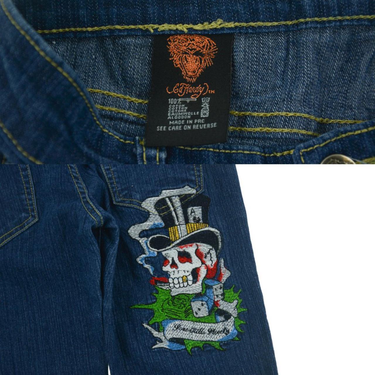 Skull jeans sales