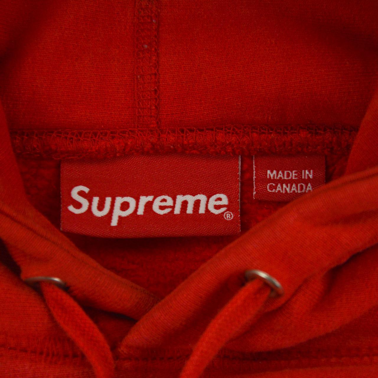 Vintage Supreme Classic Logo Hoodie Size M