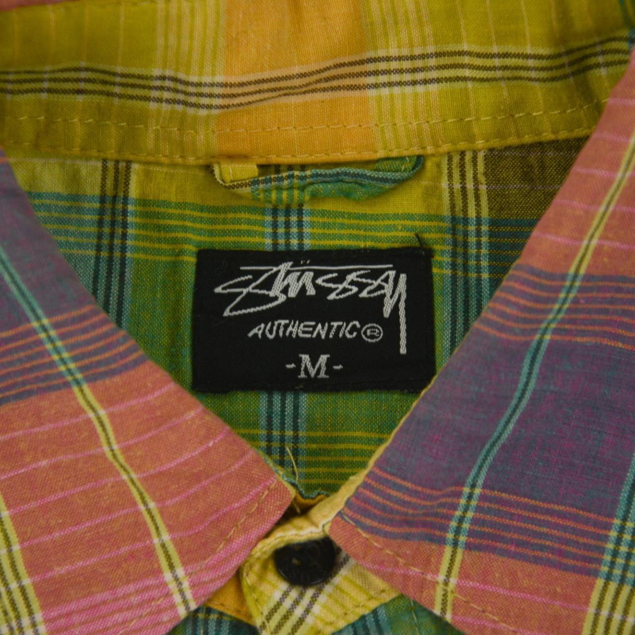 Vintage Stussy Check Shirt Size M