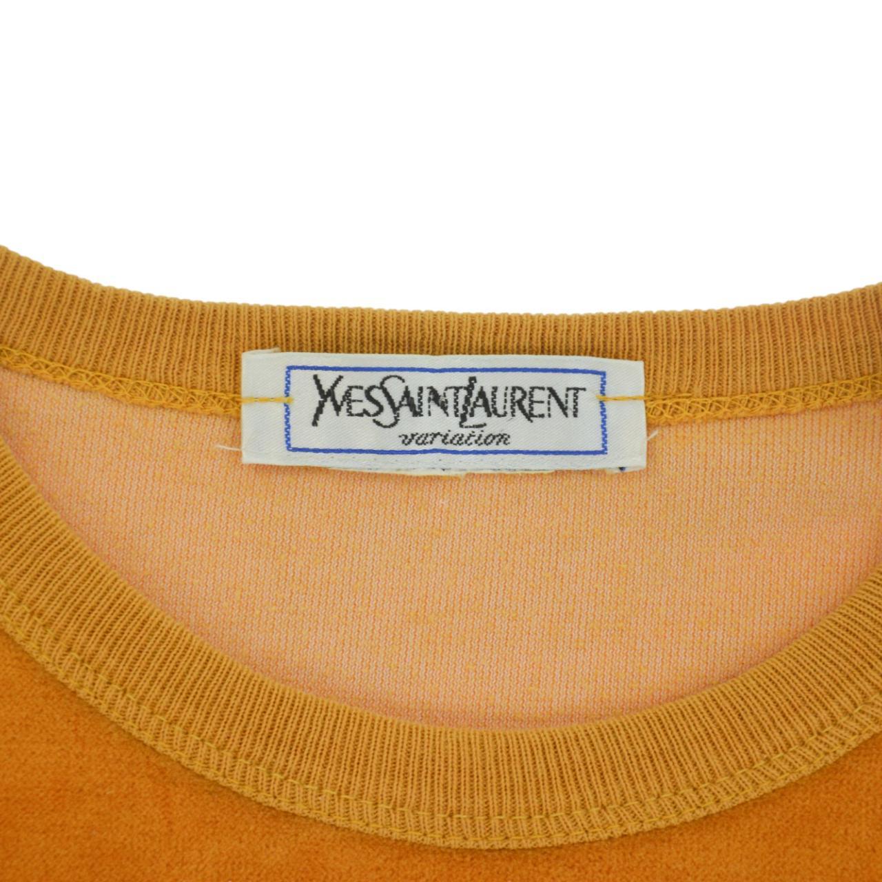 Vintage YSL Yves Saint Laurent Velour Long Sleeve Jumper Woman’s Size S