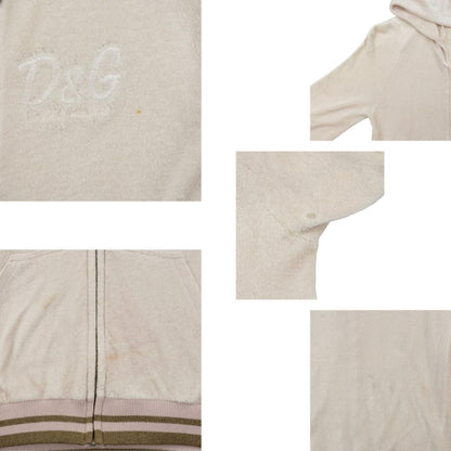 Vintage Dolce and Gabbana Velour Zip Hoodie Woman’s Size S