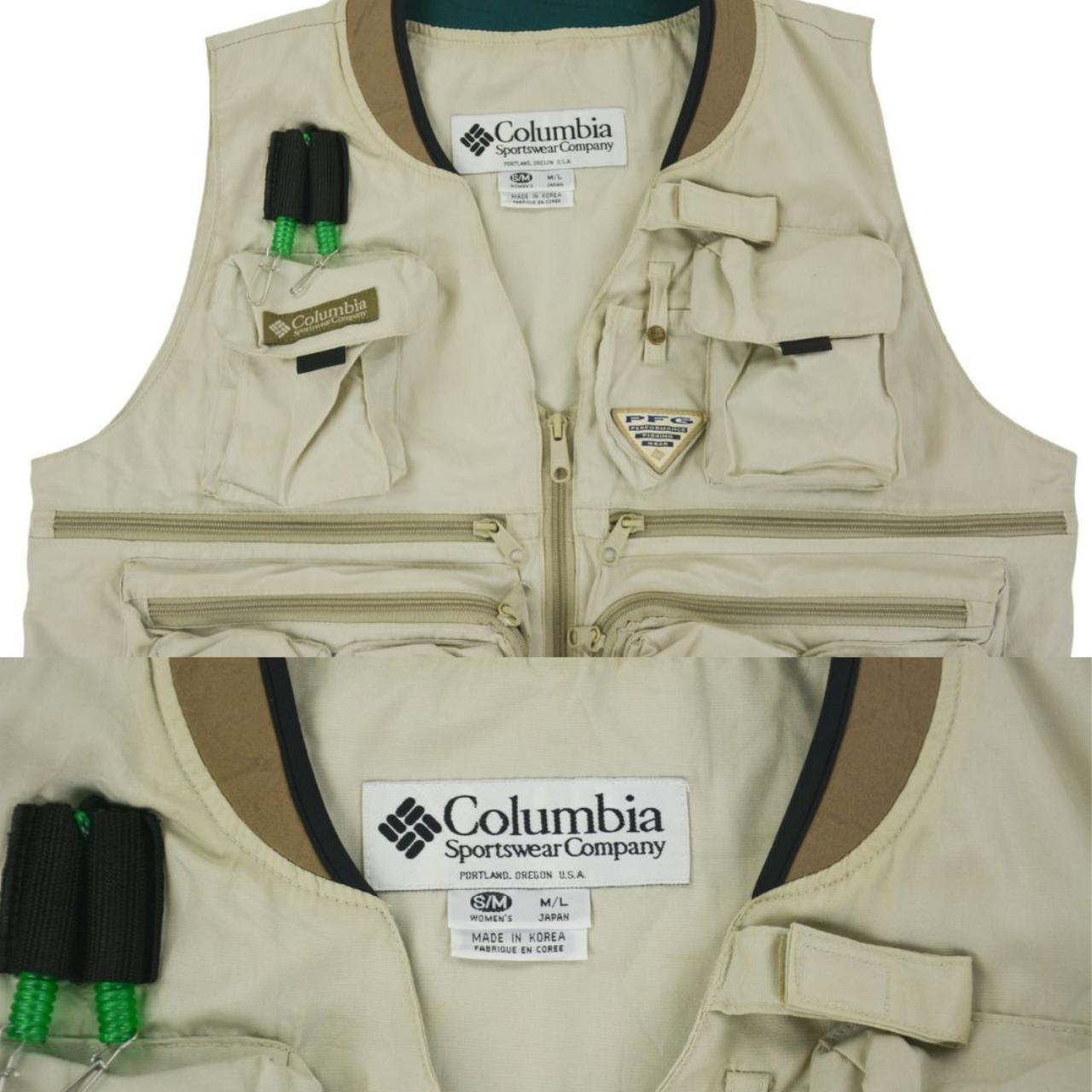 Vintage Columbia Performance Fishing Gear by Columbia Sportwear Company Vest  