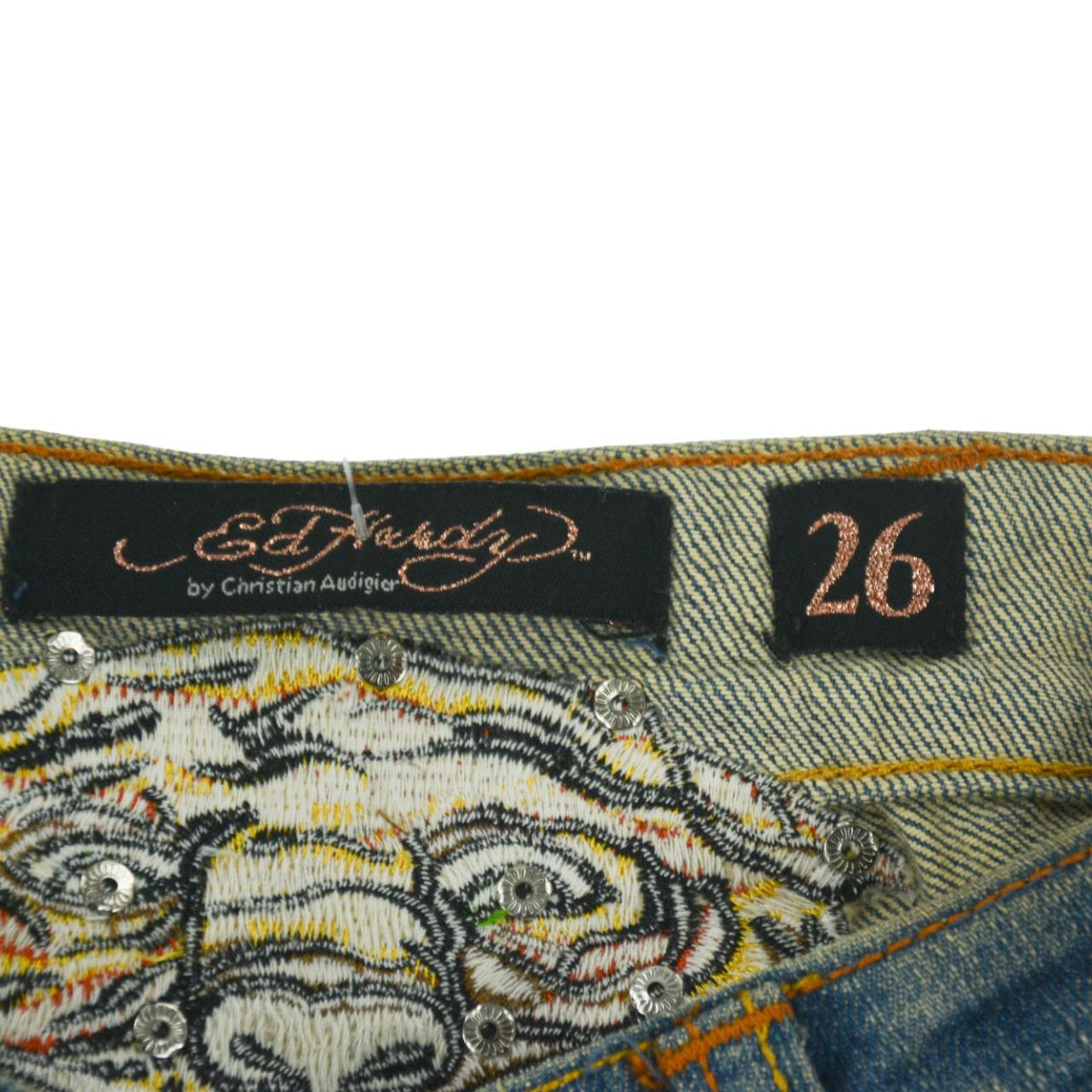 Ed hardy hot sale jeans tiger