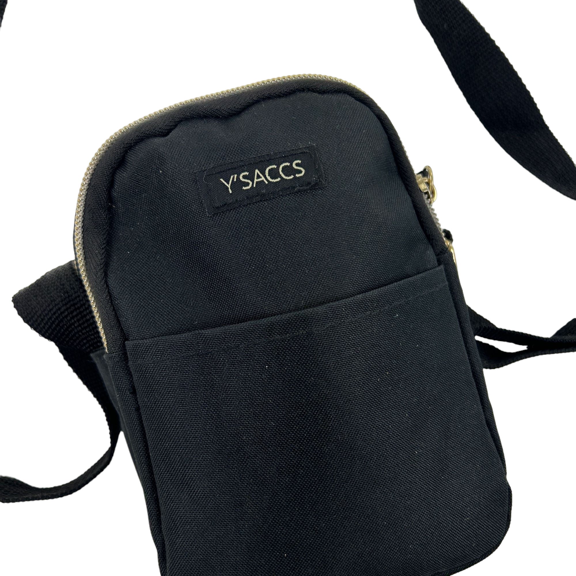 Vintage Y'Saccs By Yohji Yamamoto Black Cross Body Bag Nylon Y2k 