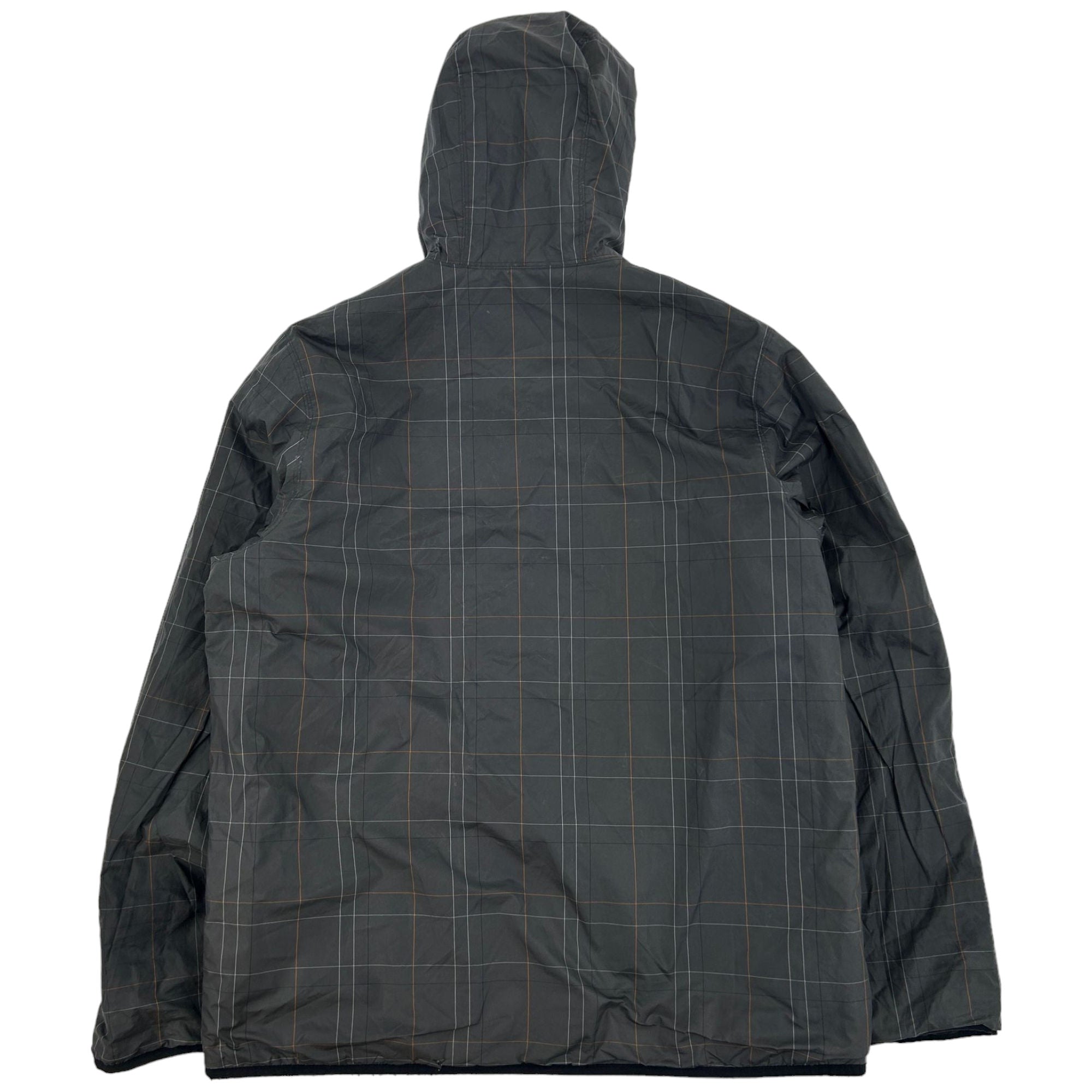 Vintage Nike Reversible Checkered Jacket Black Casual Jacket Size 
