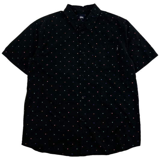 Vintage Stussy Polka Dot Shirt Size L