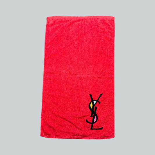 YSL YVES SAINT LAURENT HAND TOWEL - second wave vintage store