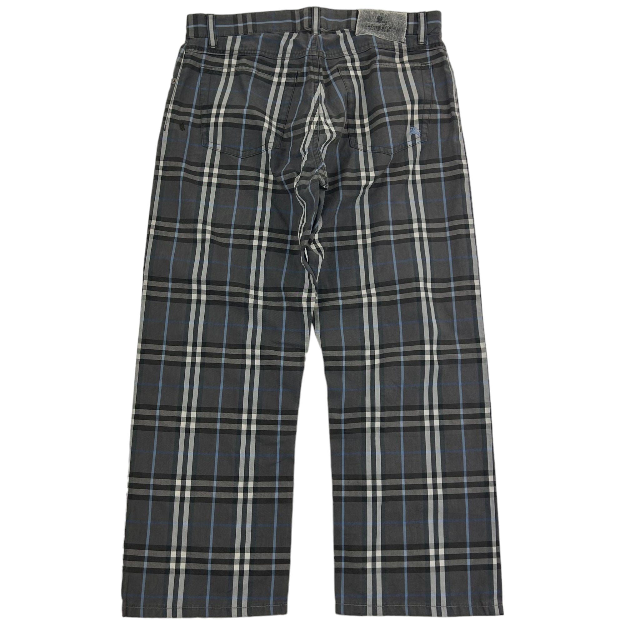 Vintage Burberry Nova Check Trousers Size W30