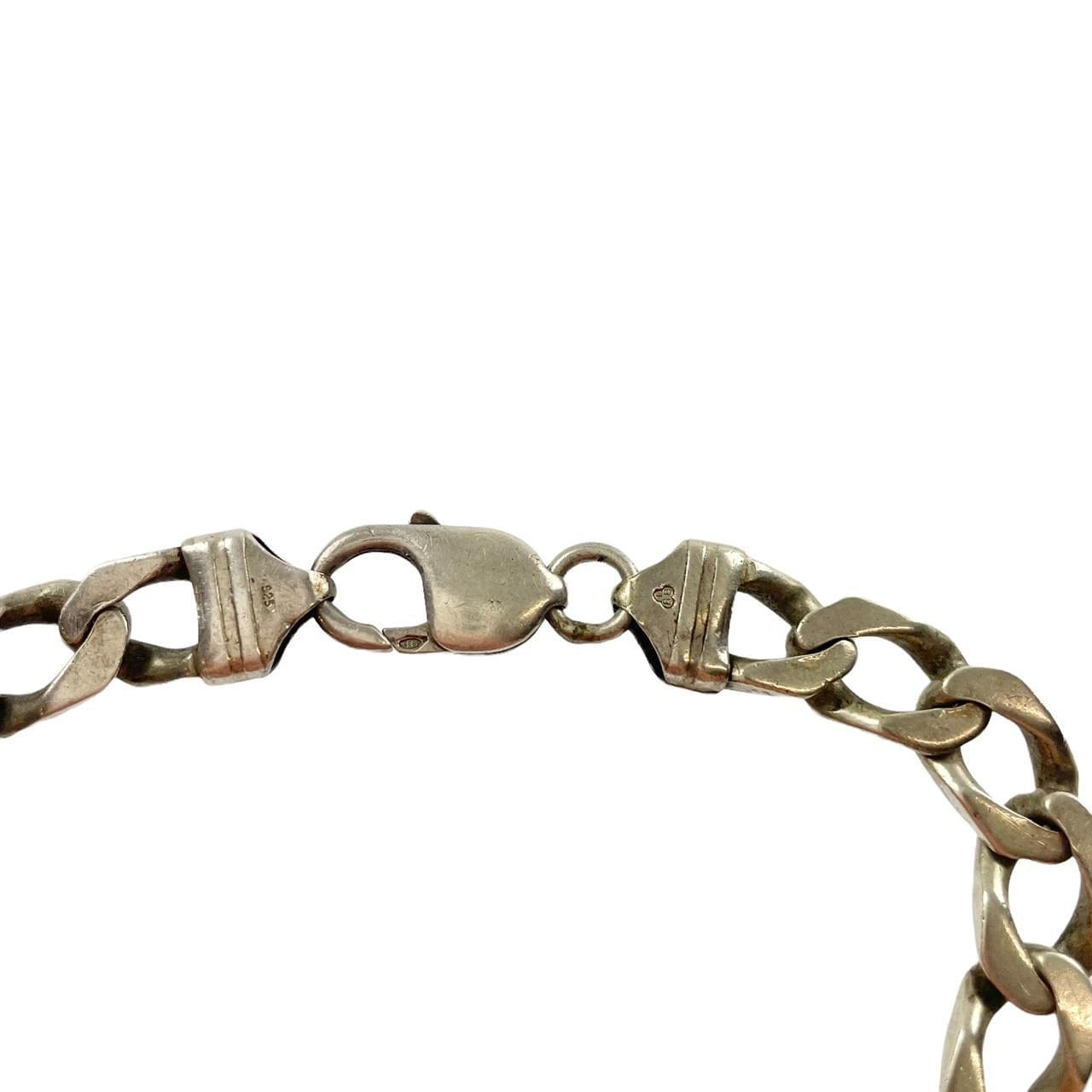 925 Sterling silver curb chain bracelet