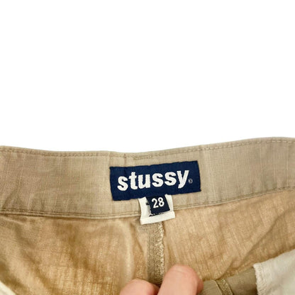 Vintage Stussy logo shorts W28