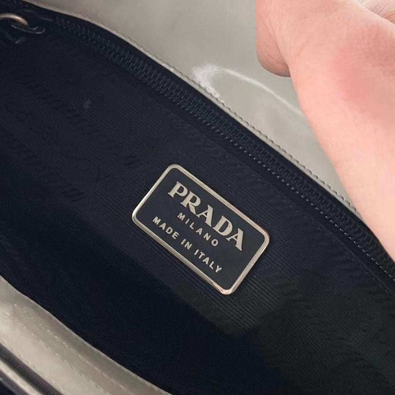 Vintage Prada shoulder tote bag