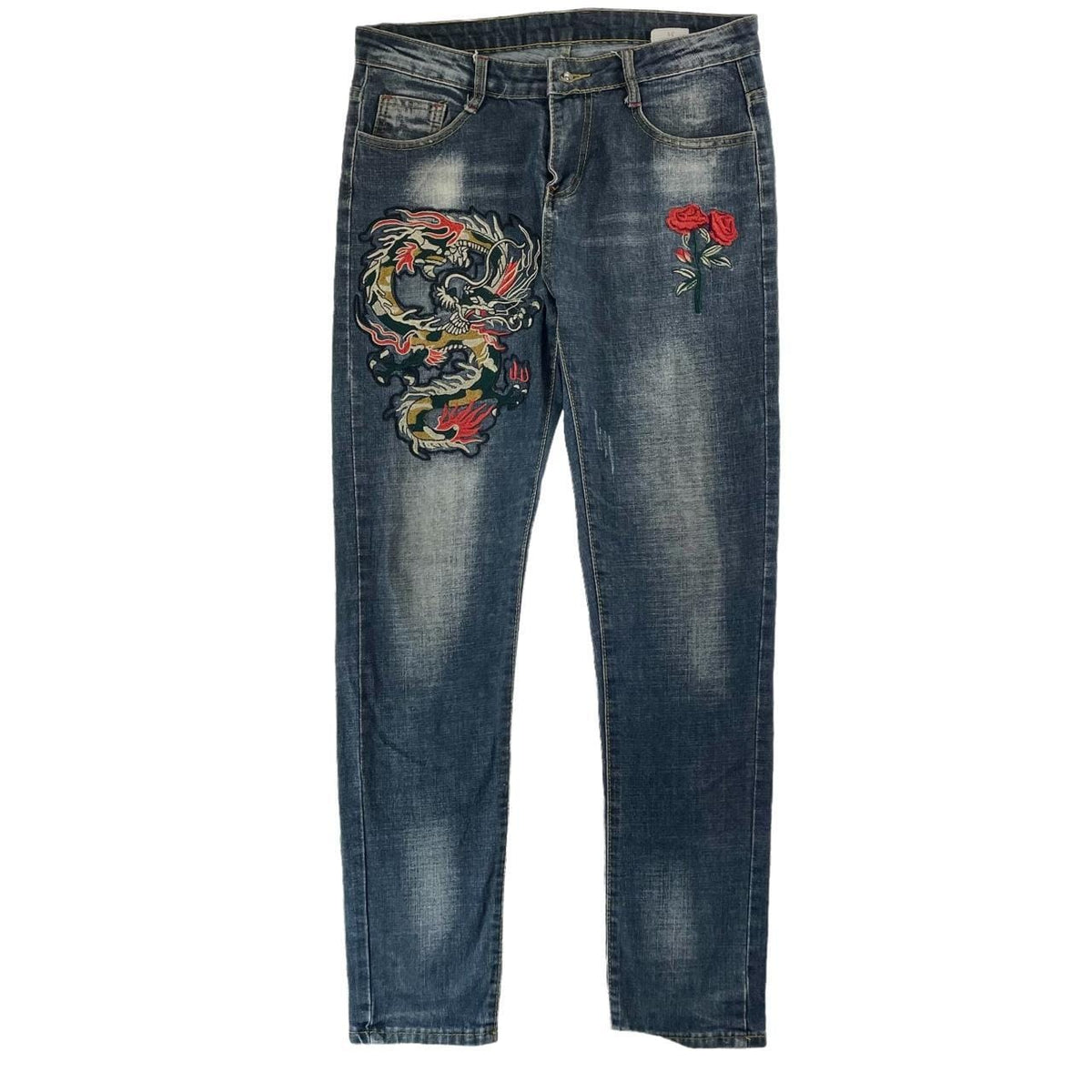 Vintage Dragon Japanese denim jeans trousers W30
