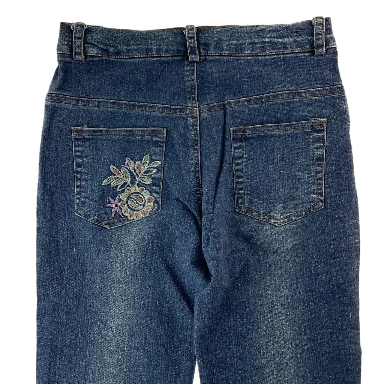 Vintage Flower Japanese denim jeans trousers W26 - second wave 