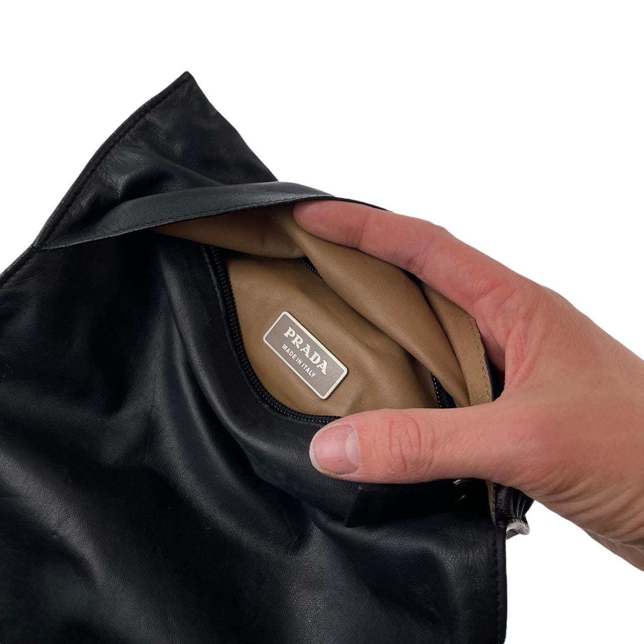 Vintage prada leather handbags Clearance