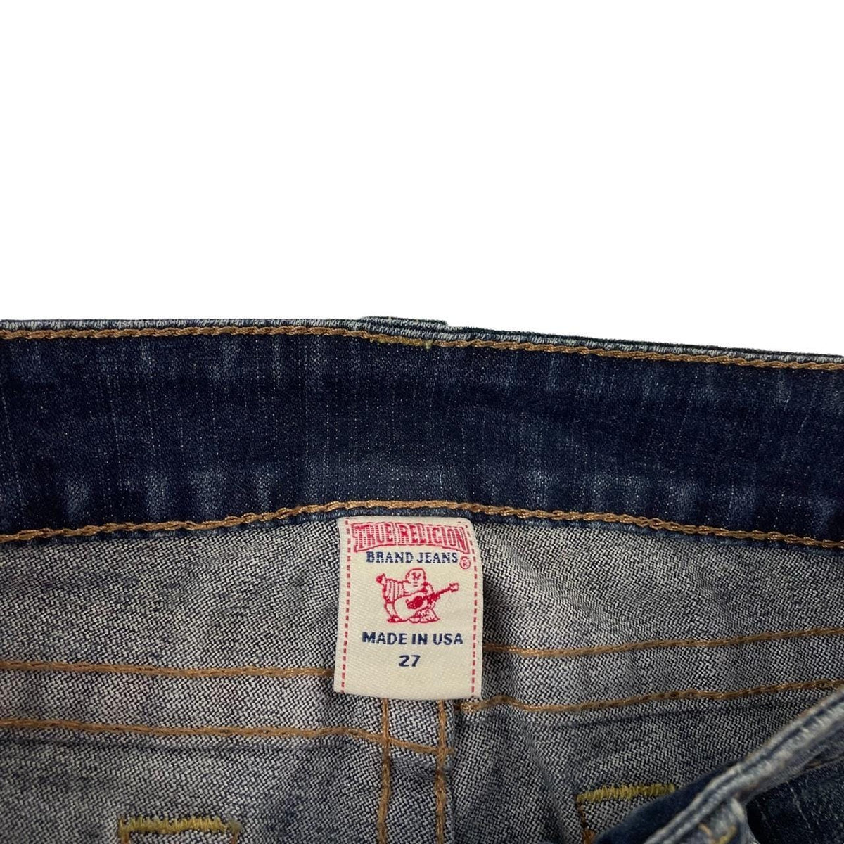 Vintage True Religion big stitch denim jeans trousers W27
