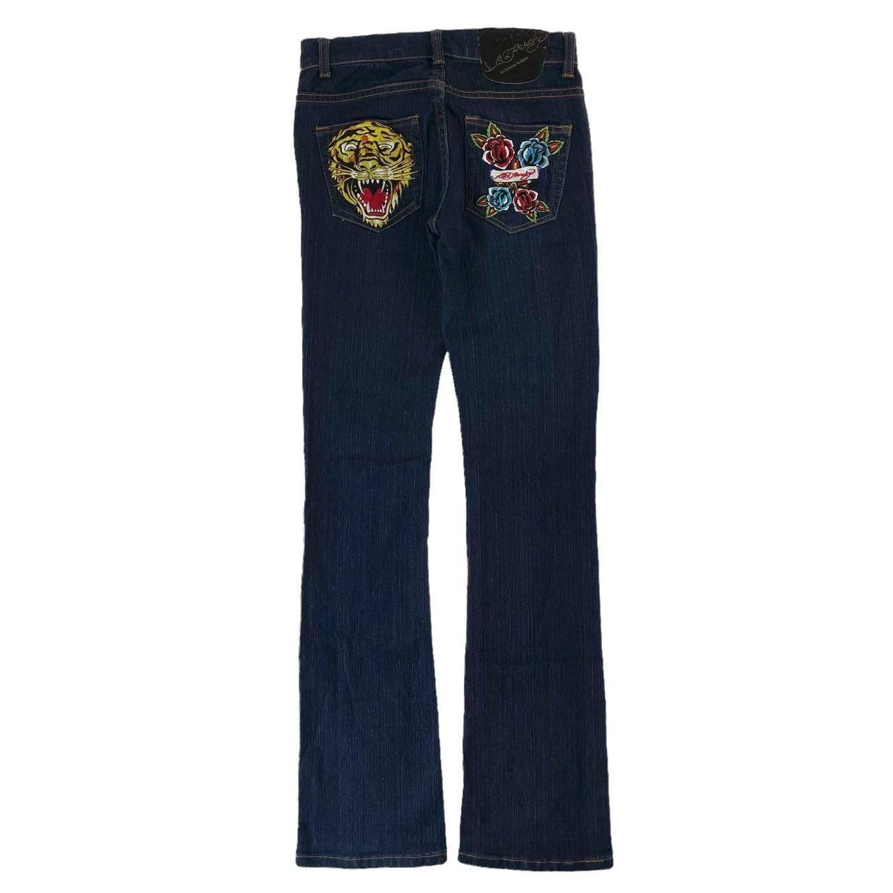 Ed Hardy UO Exclusive Blue Tonal Dragon Cargo Pants  Urban Outfitters  Turkey