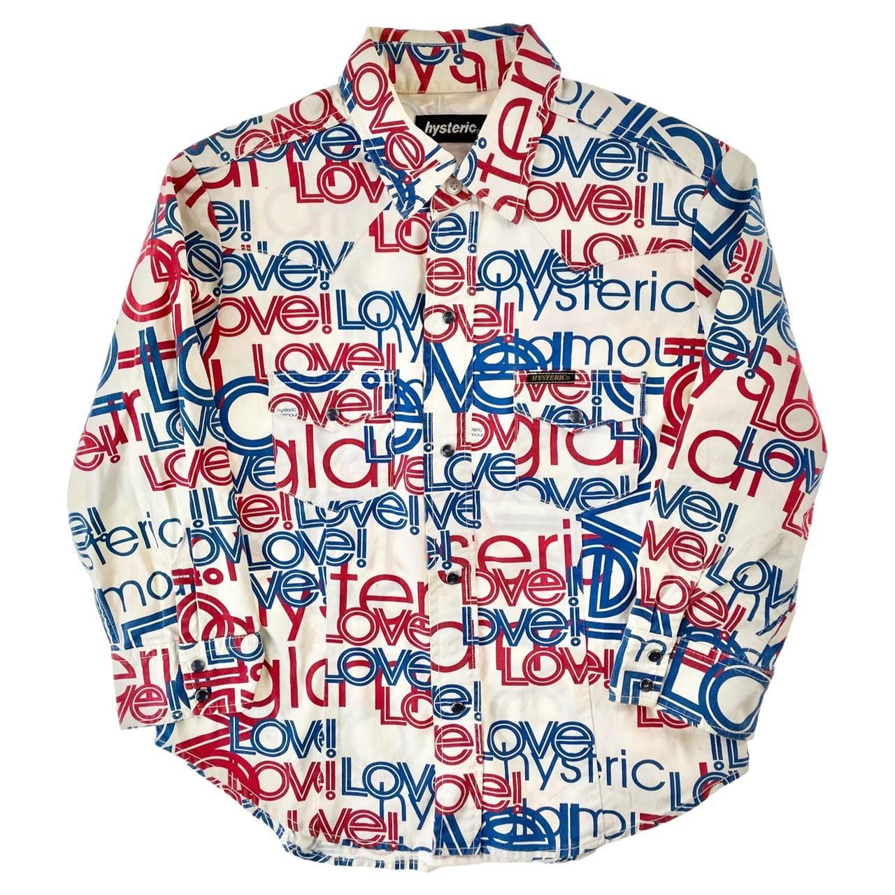Vintage Hysteric Glamour all over print button shirt woman’s size S