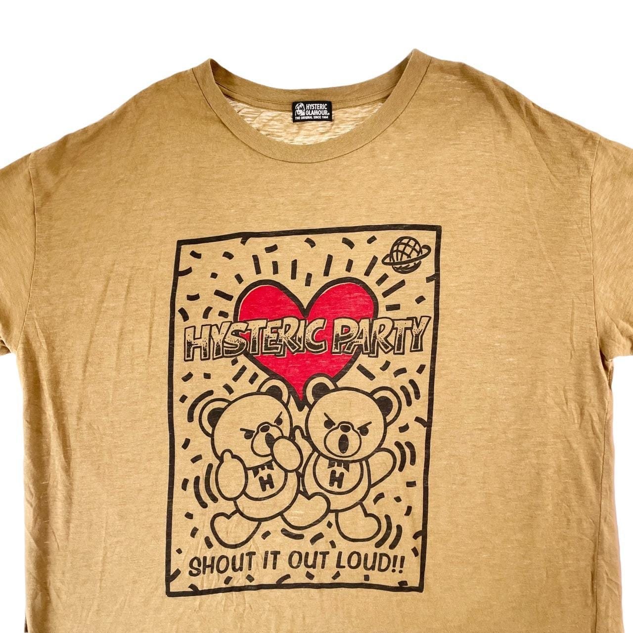 Hysteric Glamour bear t shirt size XL second wave vintage store