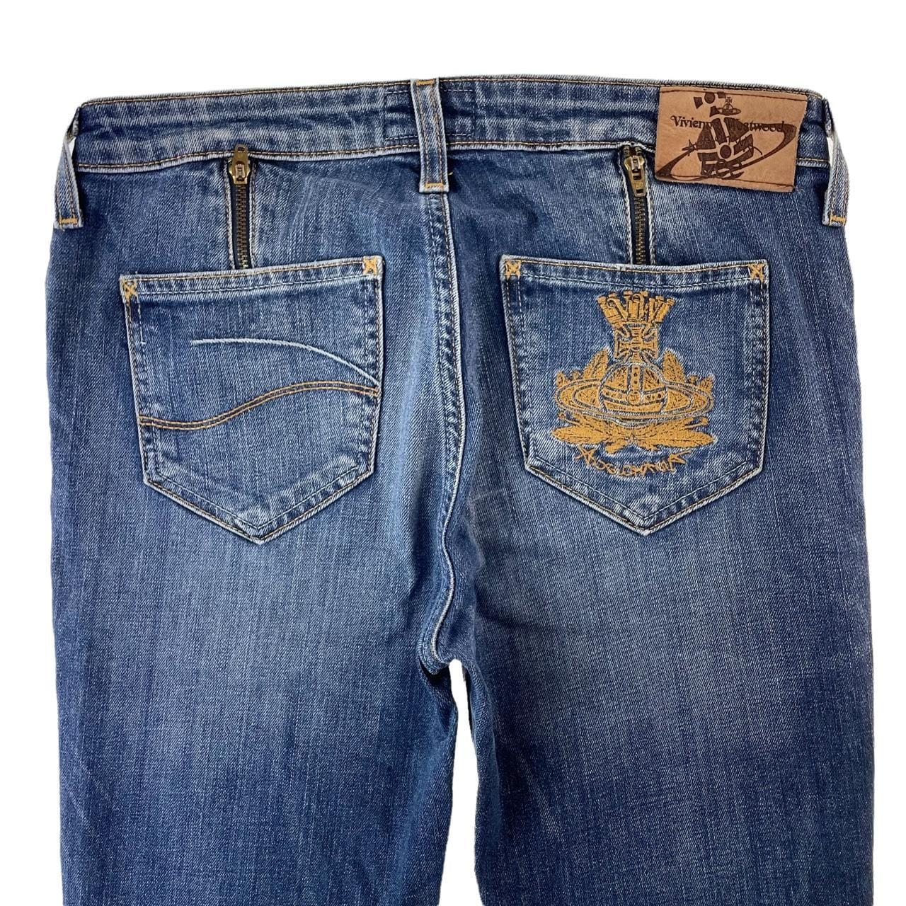 Vintage Vivienne Westwood X Lee denim jeans trousers W27 - second