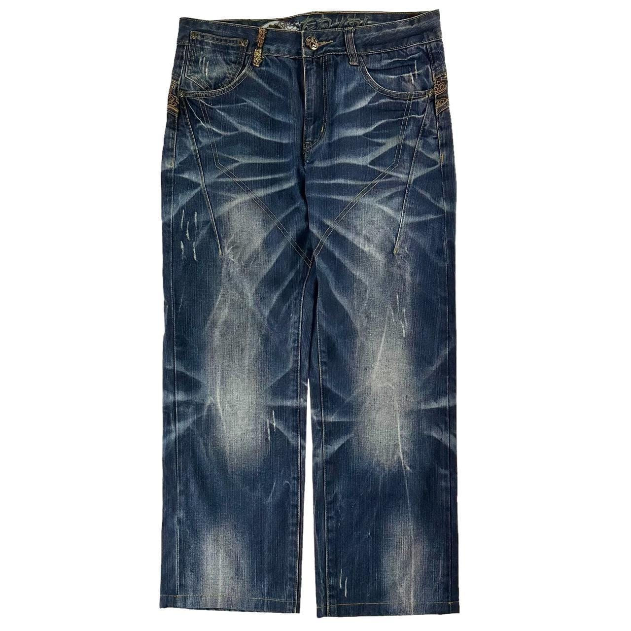 Vintage Dragon denim jeans trousers W34