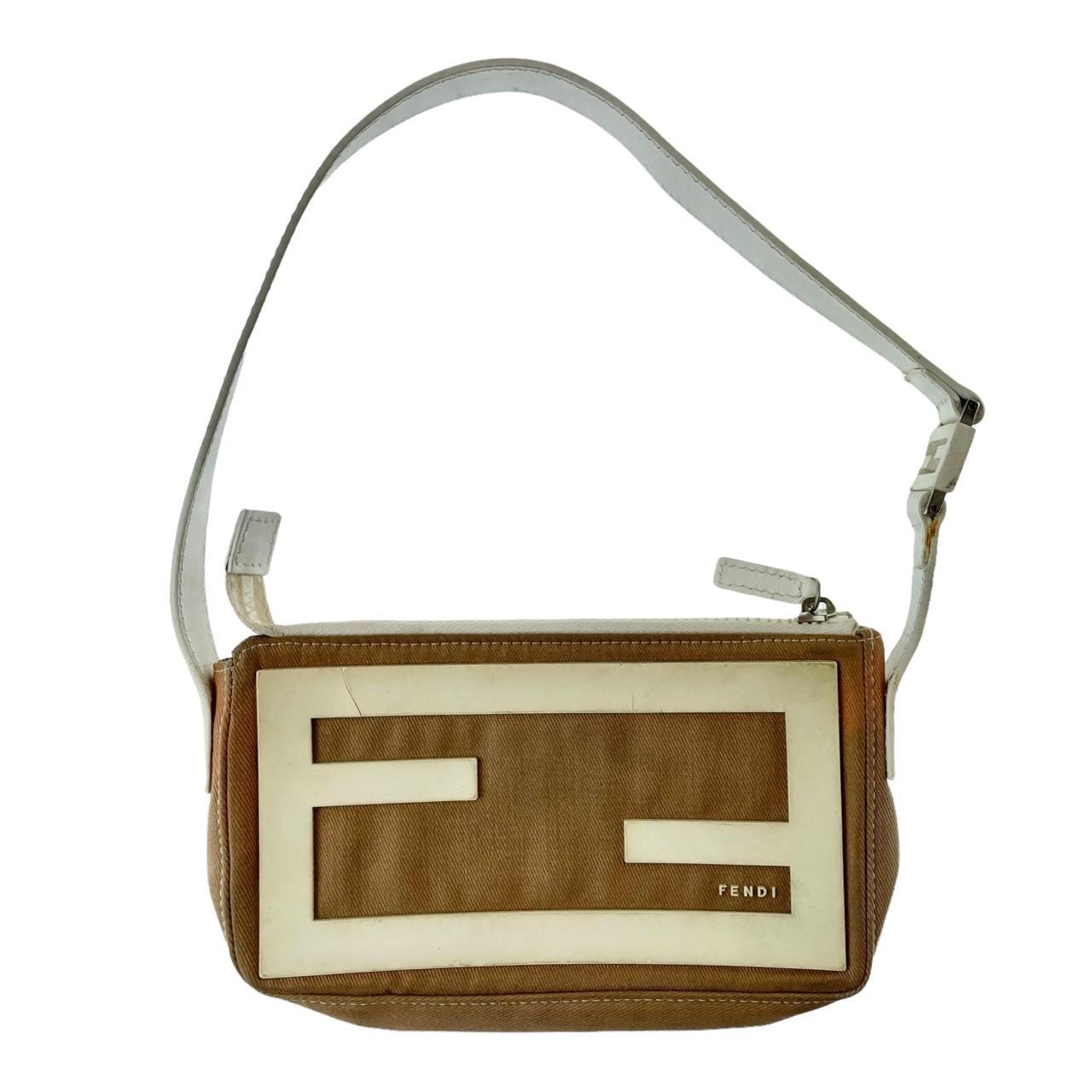 Vintage Fendi monogram shoulder bag - second wave vintage store