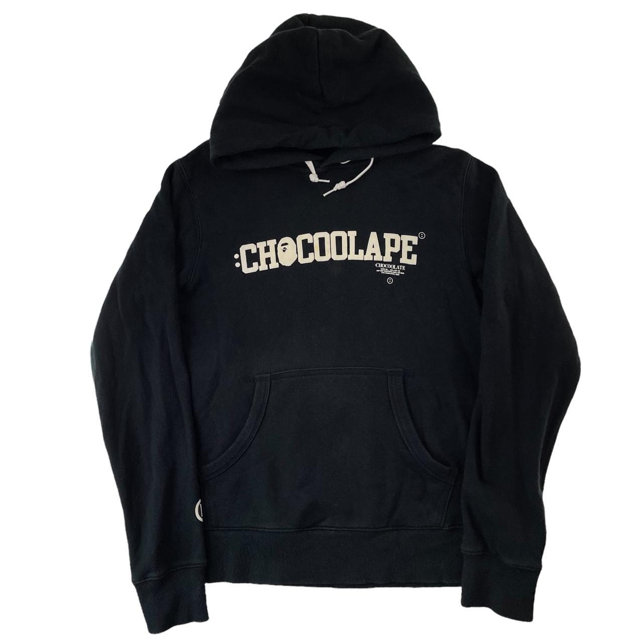 Vintage Bape chocoolate logo hoodie size XS - second wave vintage store
