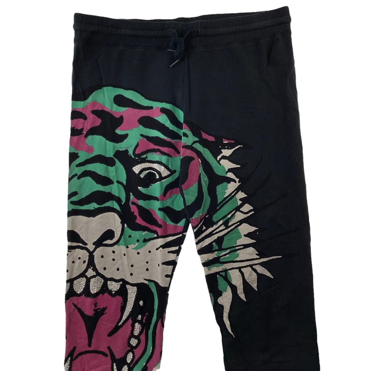 Vintage Ed Hardy tiger joggers trousers size M - second wave vintage store