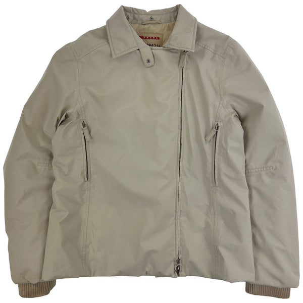 Prada Sport Asymmetric Gore-Tex Jacket Beige Vintage L Polyester 00s Casual  Streetwear | Second Wave Vintage – second wave vintage store