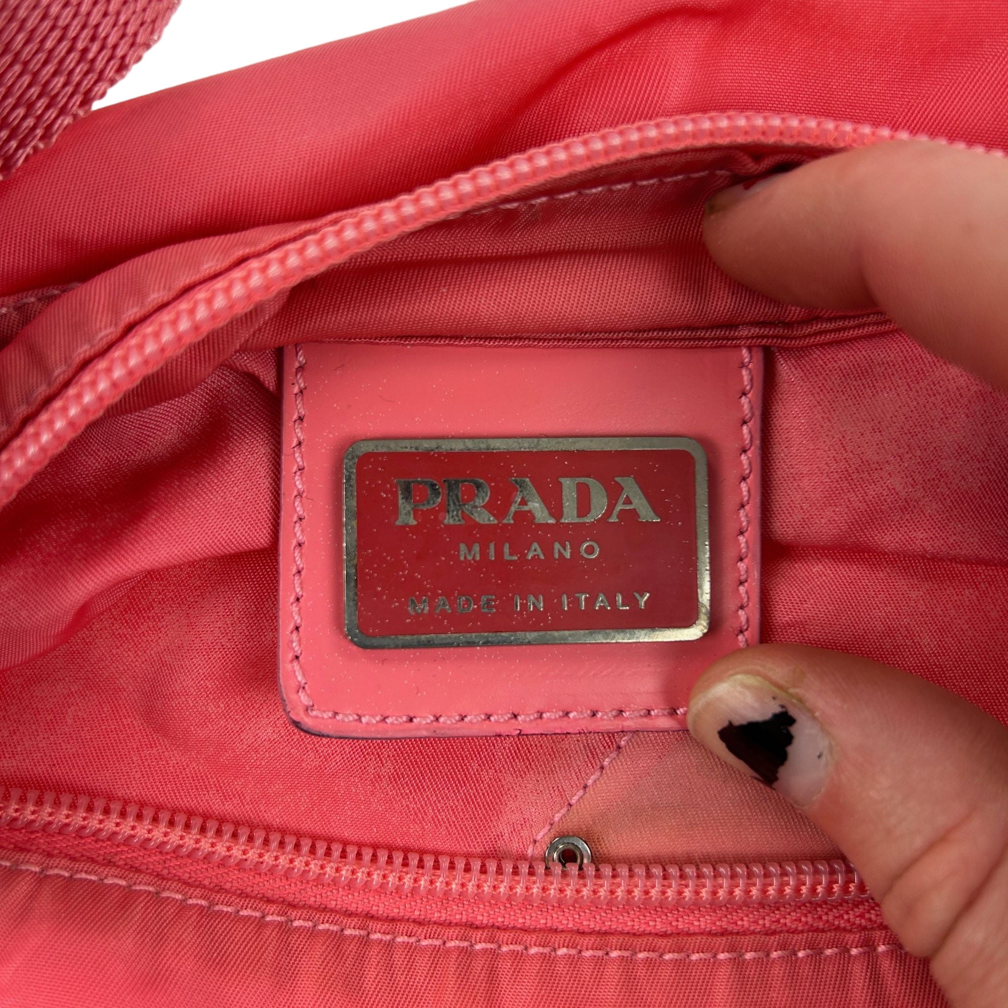 Vintage Prada Nylon Cross Body Bag