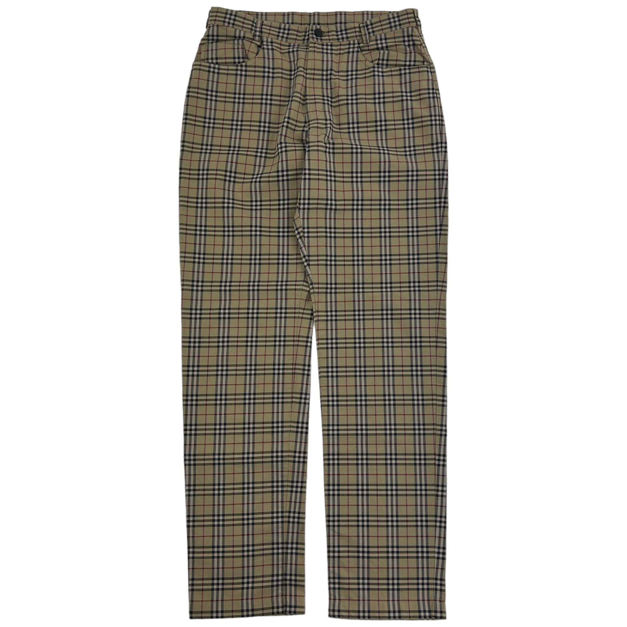 Vintage Burberry Trousers Size 34 in Good Condition 8.5/10, Men's Fashion,  Bottoms, Trousers on Carousell