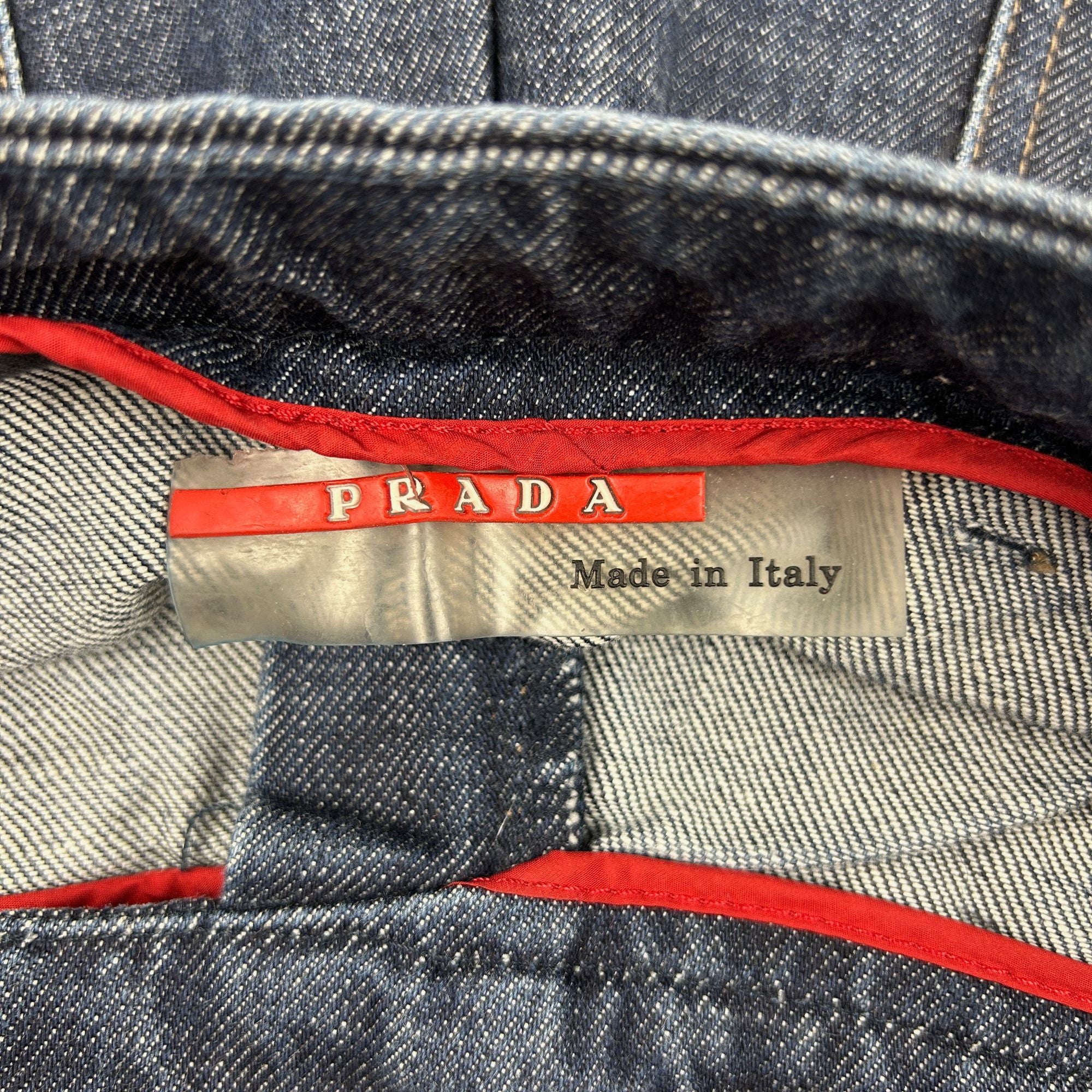 Vintage Prada Sport Denim Jeans Size W28