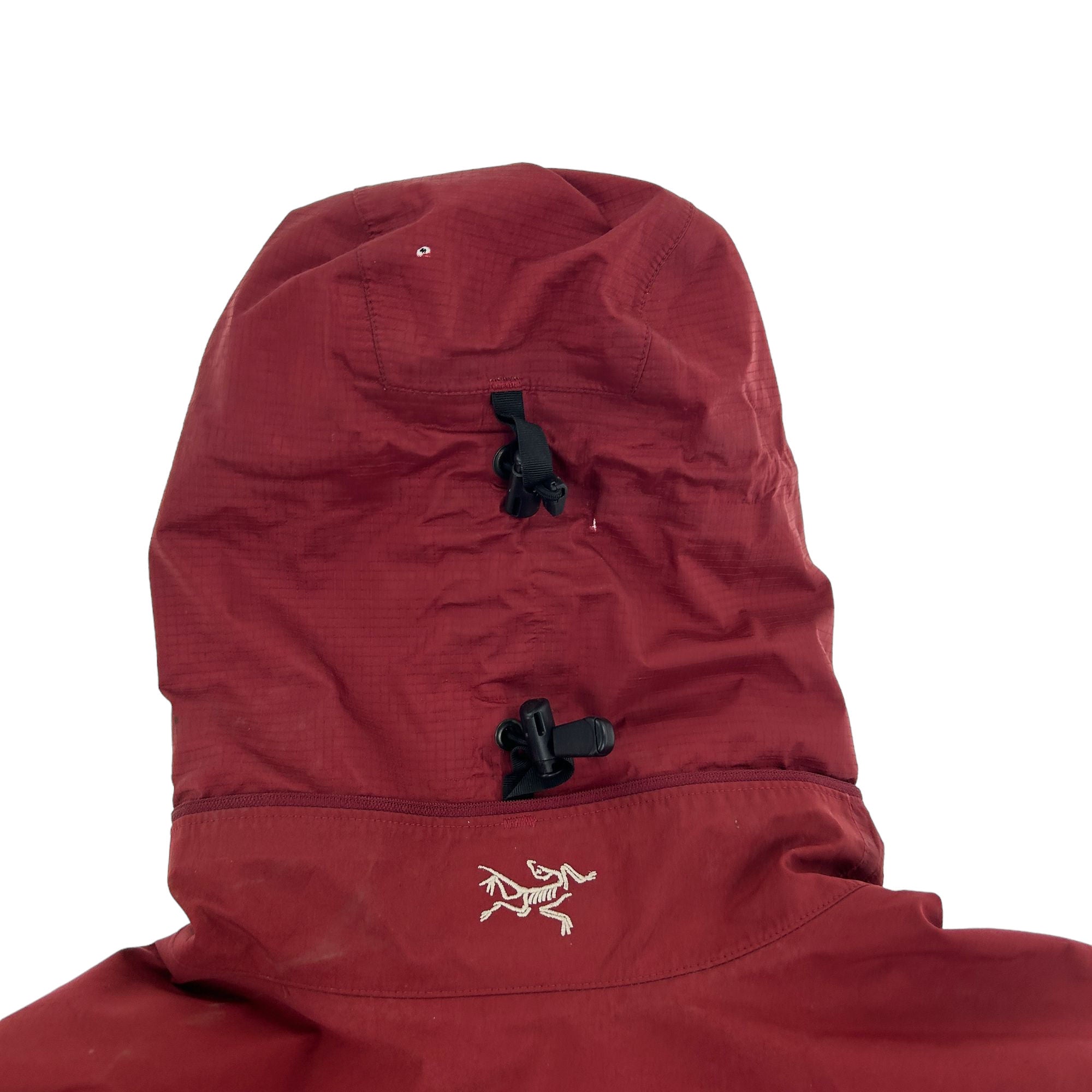 Vintage Arcteryx Red Theta AR Gore-Tex Hooded Jacket Clothing Size 