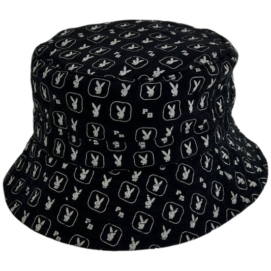 Vintage Playboy Monogram Logo Bucket Hat